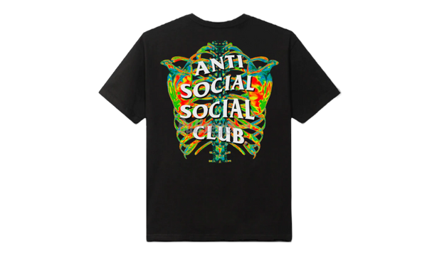 Anti-Social Club Blow to The Chest Black T-Shirt-Urlfreeze Sneakers Sale Online