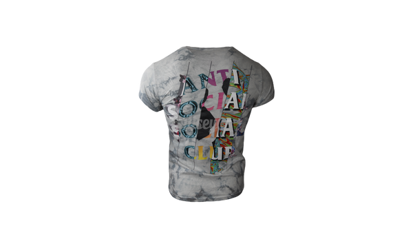 Anti-Social Club "Dissociative" Grey Tie Dye T-Shirt-New Balance 830 £59.99