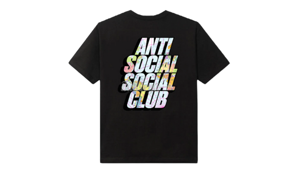 Anti-Social Club "Drop A Pin" Black T-Shirt-ankle boots steve madden negotiate sm11001674 03001 017 black leather