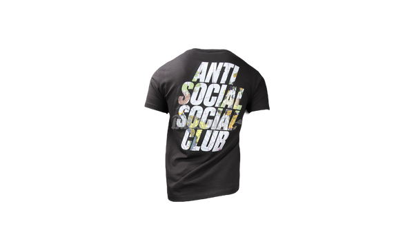 Anti-Social Club "Drop A Pin" Black T-Shirt-White And Grey Lucy Sneakers