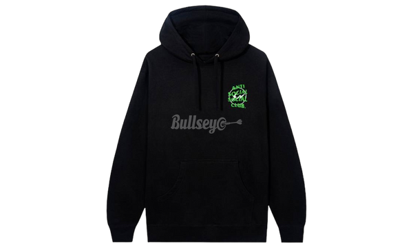 Anti-Social Club Fragment Precious Petals Hoodie Black/Green