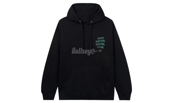 Anti-Social Club "Glitch" Black Hoodie-Bullseye Khaki Sneaker Boutique
