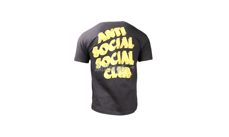 Anti-Social Club "How Deep" Black T-Shirt-top running gripe