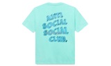 Anti-Social Club "How Deep" Mint T-Shirt-Scarpa da running su strada 4 Uomo Nero
