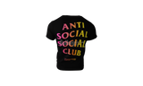 Anti-Social Club "Indoglo" Black T-Shirt-Marni Brown Fussbett Sandals