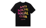 Anti-Social Club "Indoglo" Black T-Shirt-Bullseye Sneaker Boutique