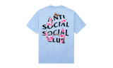 Anti-Social Club "Kkoch" Blue T-Shirt-Bullseye Sneaker Boutique