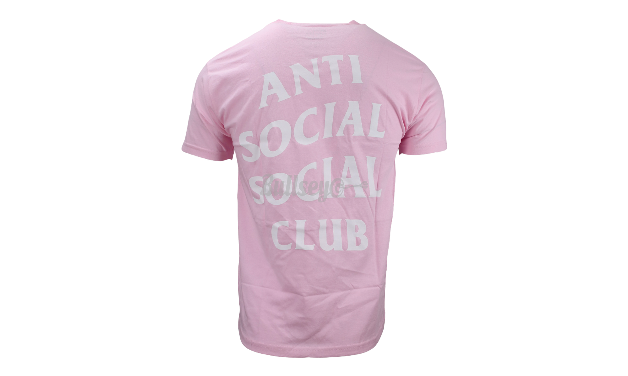 Anti Social Club Logo 2 Pink T Shirt Bullseyesb Bullseye Sneaker Boutique 0075