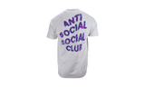 Anti-Social Club "Maniac" White T-Shirt-Urlfreeze Sneakers Sale Online