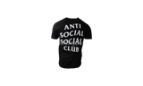 Anti-Social Club Mind Games Black T-Shirt-ankle boots geox d pheby 80 c d16qpc 00041 c5000 beige