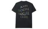 Anti-Social Club "NT" Black T-Shirt-Converse One Star Ox 'Casino' casino white white Canvas Shoes Sneakers 158466C