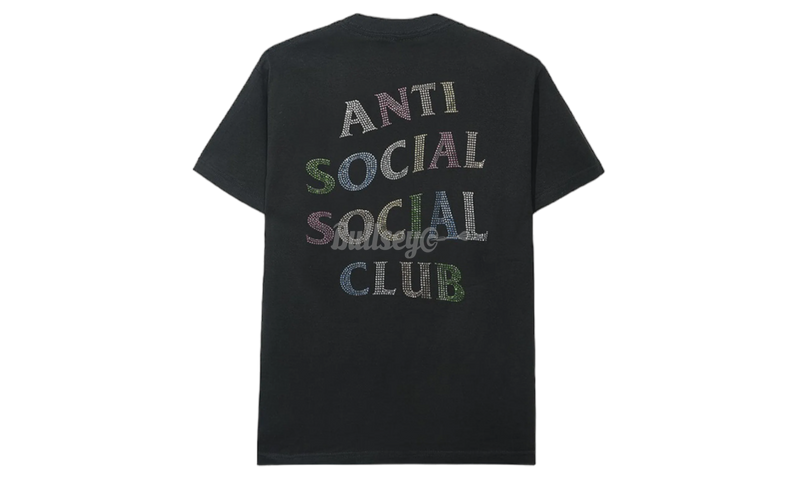 Anti-Social Club "NT" Black T-Shirt-Li-Ning LiNing Sport Authentic White Black Skate Shoes AGCQ251-4