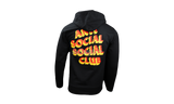 Anti-Social Club Popcorn Black Hoodie-Urlfreeze Sneakers Sale Online