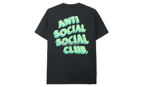 Anti-Social Club "Popcorn" Black T-Shirt-Scarpa da running su strada 4 Uomo Nero