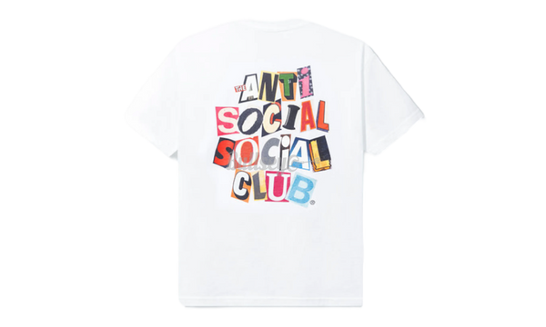 Anti-Social Club "Torn Pages of Our Story" Black T-Shirt