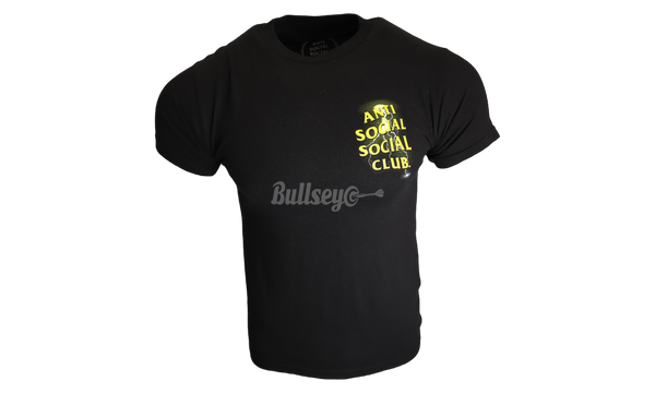 Anti-Social Club "Twista Yellow" Black T-Shirt