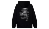 Anti-Social Club "Twisted" Black Hoodie-Bullseye gazelle Sneaker Boutique