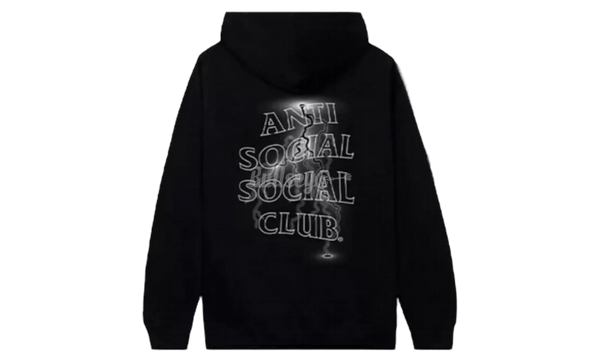 Anti-Social Club "Twisted" Black Hoodie-Nike Air Force 1 Red
