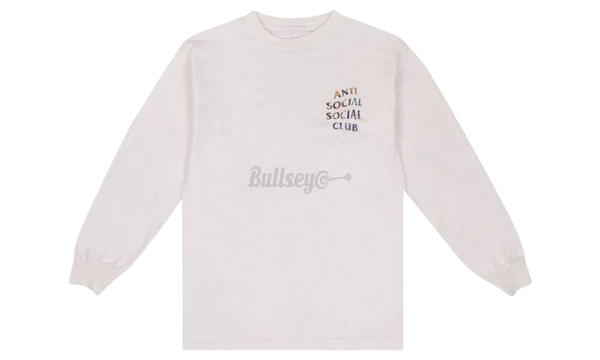 Anti-Social Social Club Yakisoba White Longsleeve T-Shirt-Bullseye Khaki Sneaker Boutique