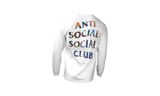 Anti-Social Social Club Yakisoba White Longsleeve T-Shirt-Bullseye Gelb Sneaker Boutique