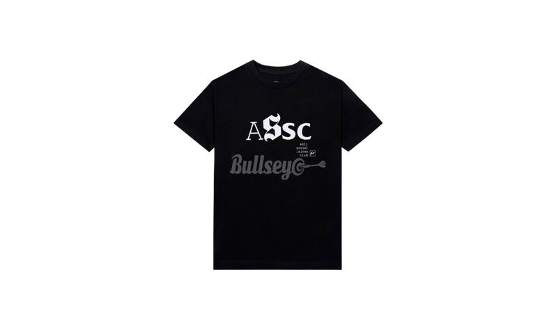 Anti-Social Social Club x Fragment "Type A" Black T-Shirt-Bullseye Sneaker mesh-panelled Boutique