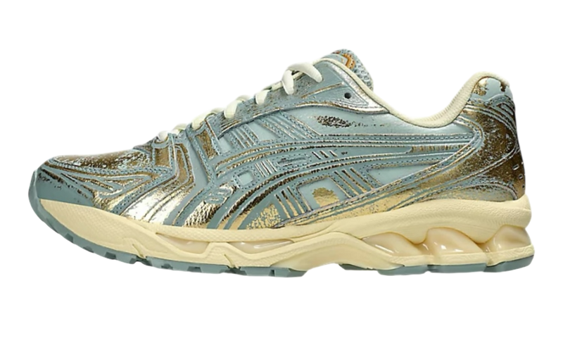 Asics Gel-Kayano 14 "Pure Gold/Cold Moss"-nike wmns flex experience rn 8 running womens shoes