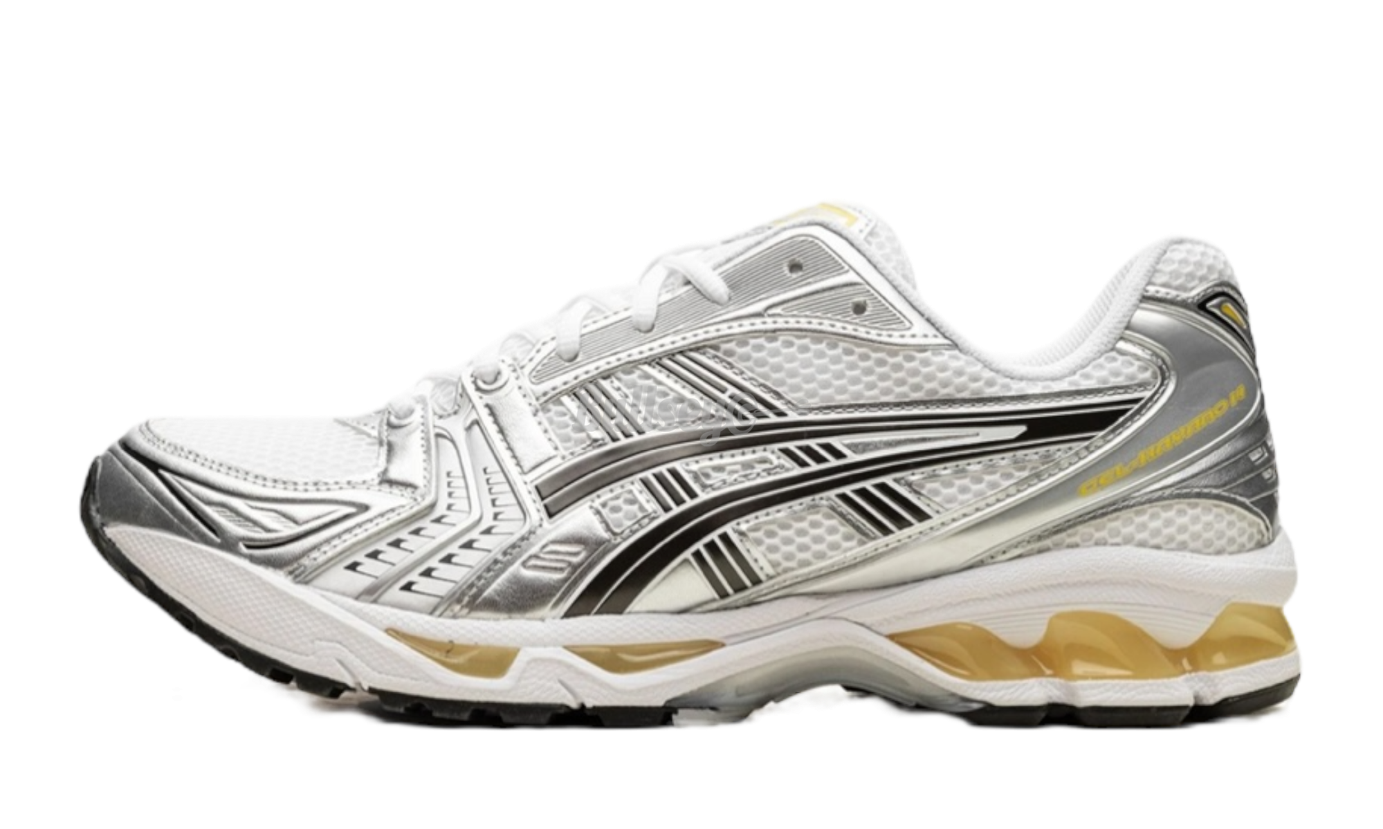 Asics Gel-Kayano 14 "White/Tai-Chi Yellow"-Bullseye Sneaker Boutique