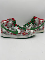 Nike SB Dunk High "Ugly Christmas Sweater Grey" (PreOwned) (No Box)