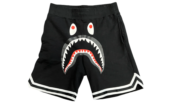 BAPE Black Basketball Sweat Shorts (PreOwned)-air jordan 1 low white university red ao9944 161 release date info