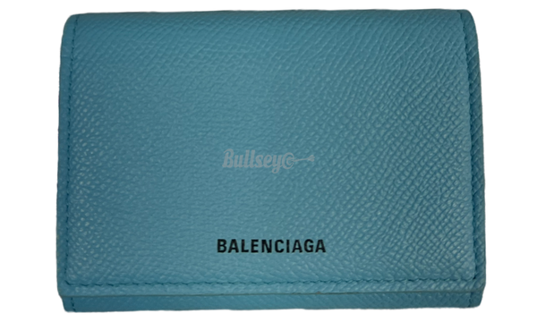 Balenciaga Baby Blue Card Holder-Bullseye Sneaker Boutique