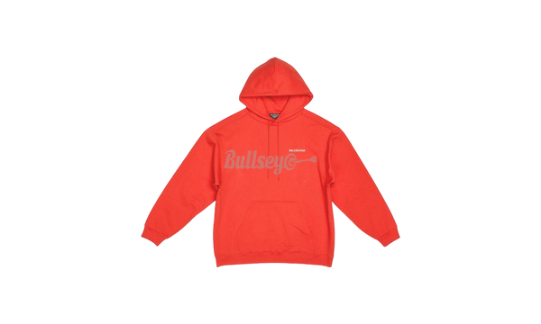 Balenciaga Medium Fit "Bright Red/White Hoodie-Bullseye Sneaker Boutique
