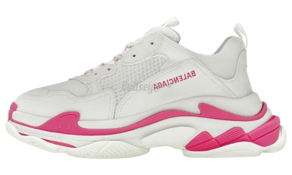 Balenciaga Triple S "White Fluo Pink"-Bullseye Sneaker Boutique