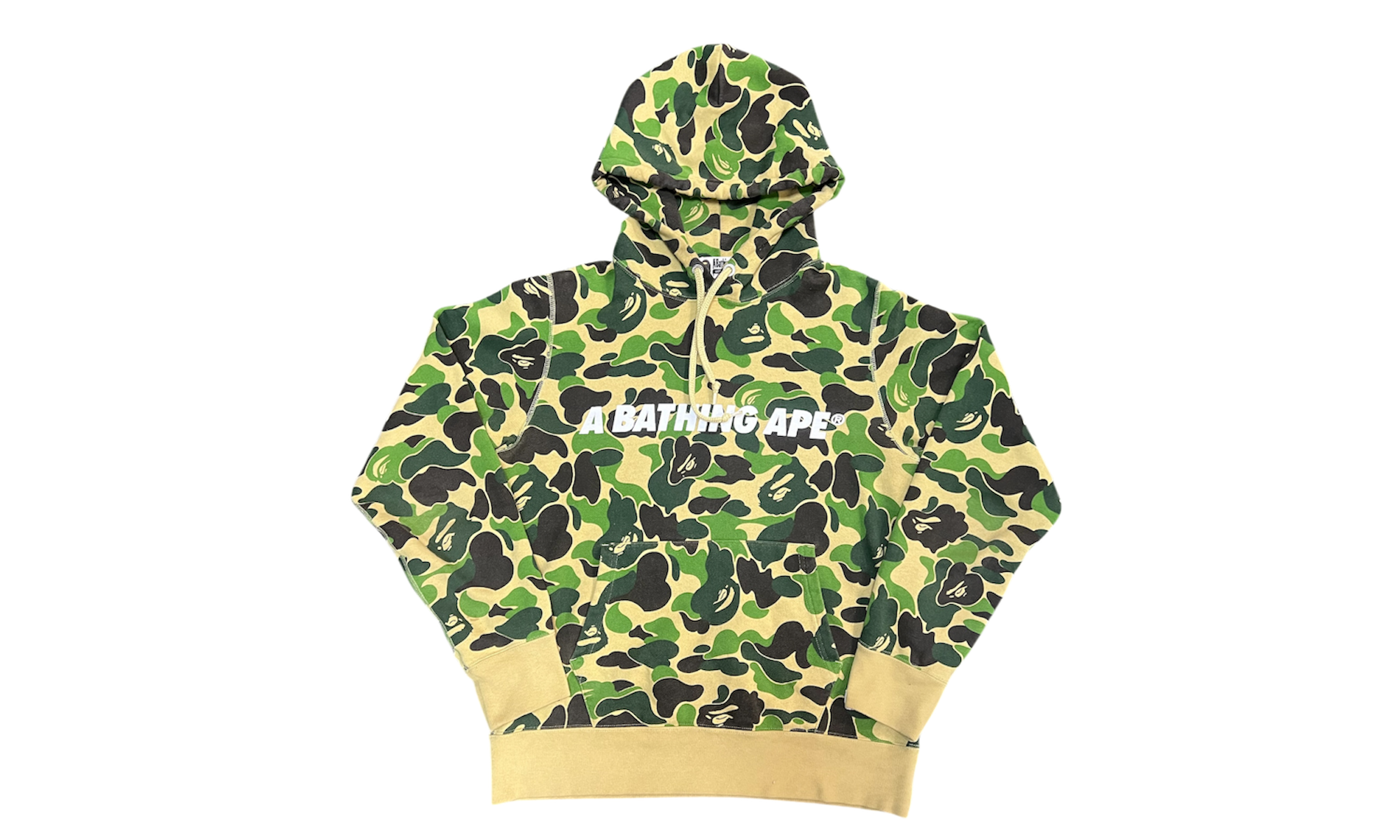Bape ABC Camo Pullover Hoodie (PreOwned)-Bullseye Sneaker Boutique