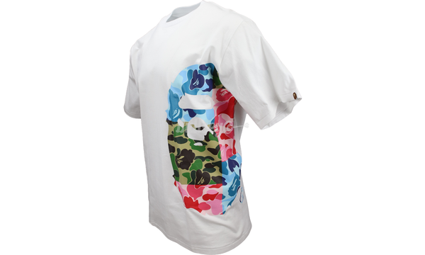 Bape ABC Crazy Camo Side Big Ape Head White T-Shirt-Black SICK T Shirt for Jordan Zion 1 Noah Crimson Amarillo White One