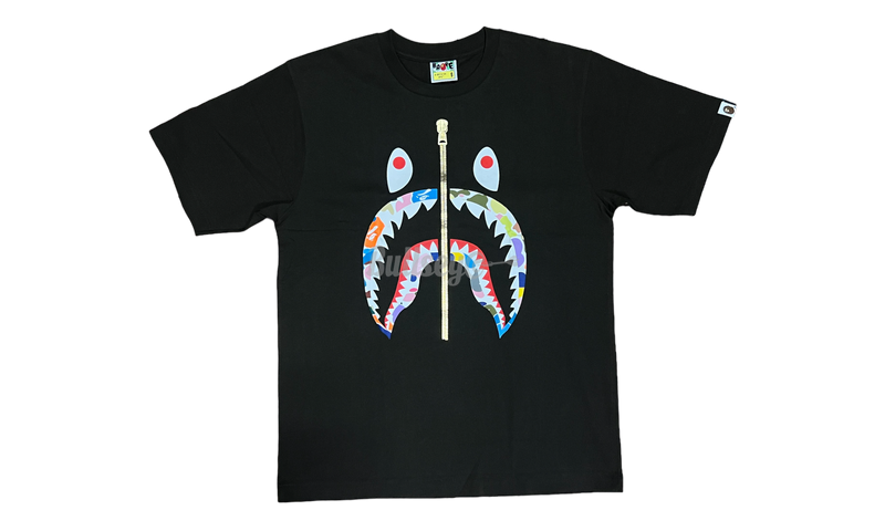 Bape Brown Shark Multi Color Camo Zip-Up T-Shirt-Girls Blowfish Malibu Keswick Boots