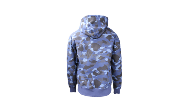Bape ACTION Camo Blue Pullover Hoodie
