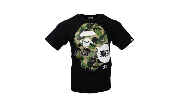 Bape Japan Big Head City Black/Green T-Shirt-Urlfreeze Sneakers Sale Online