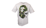 Bape Japan Big Head City White/Green T-Shirt-Hiking Boots BALDACCINI 1639000 Beż Welur