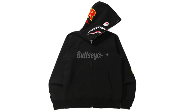 Bape Shark Full Zip Hoodie Black (SS21)-Bullseye Lights Sneaker Boutique