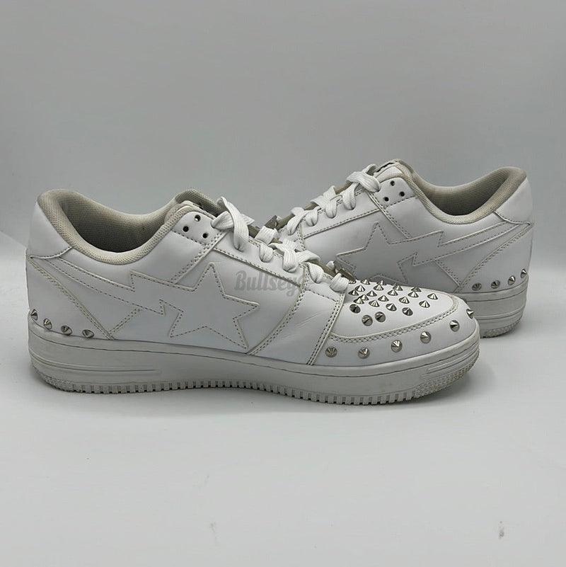 Bapesta 20th Anniversary White Silver Studded (PreOwned)