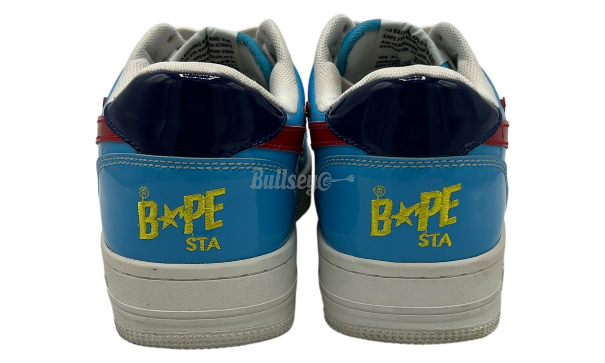 Bapesta Low "Color Block Yellow Navy Blue" (PreOwned)