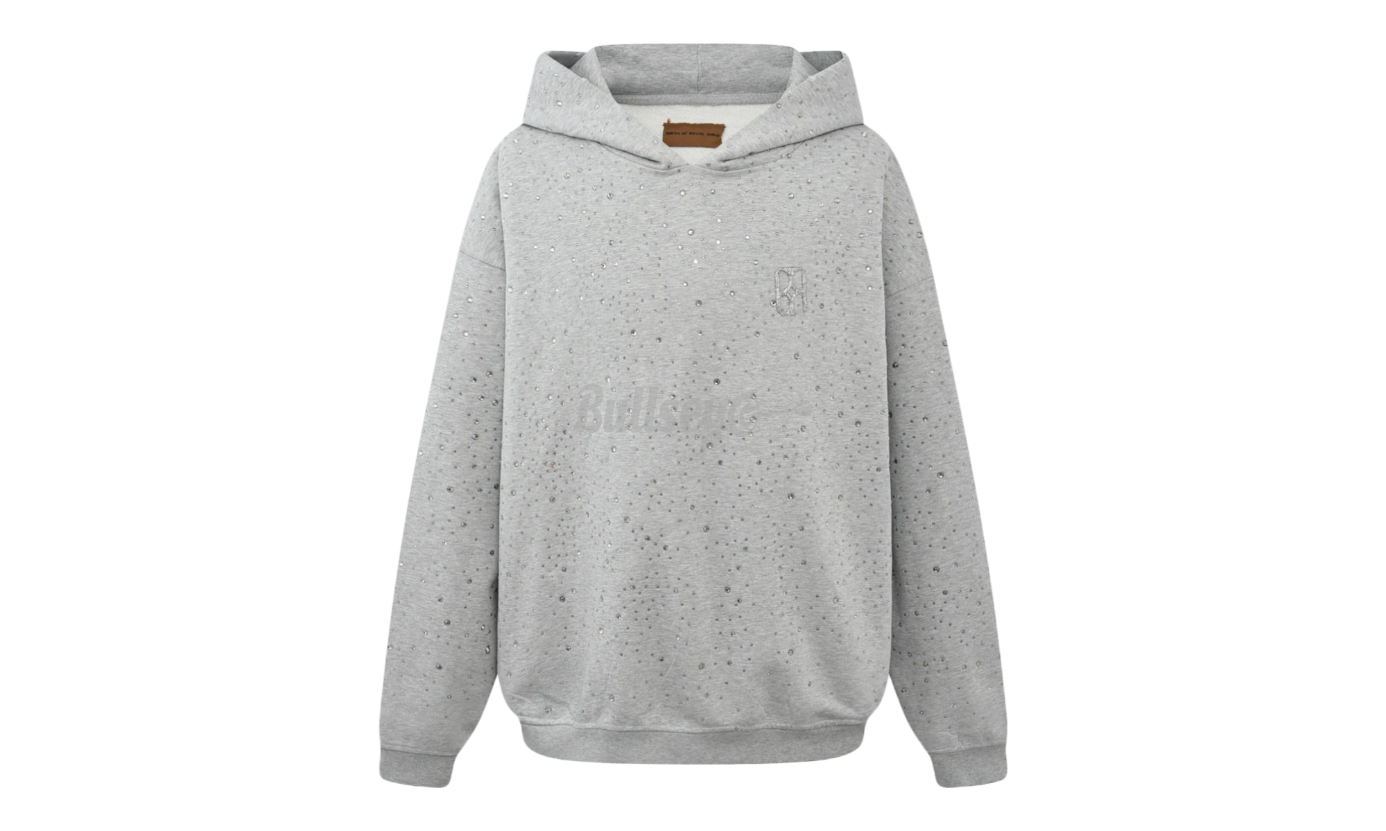 Birth of Royal Child 20K Swarovski Diamond Grey Hoodie-Bullseye Sneaker Boutique