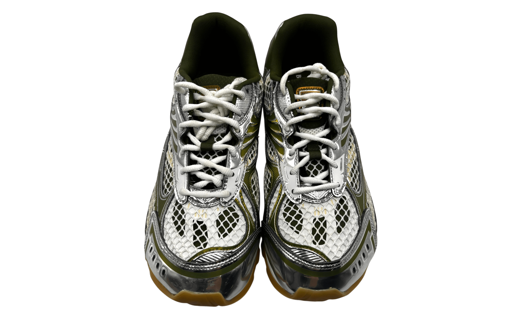 Bottega Venetta "Green Silver Orbit" (PreOwned)