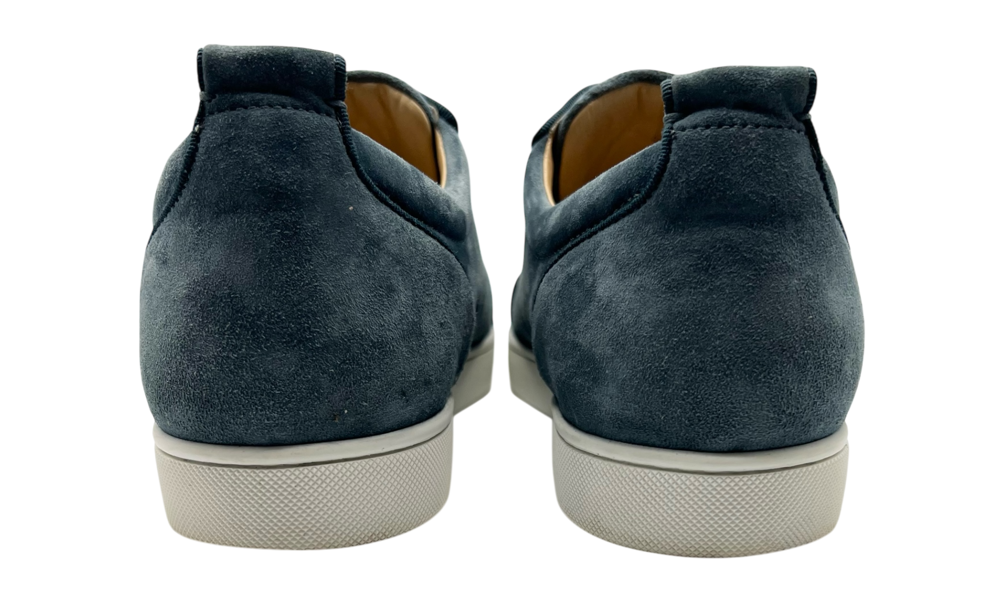 Christian Louboutin Blue Junior Spike Sneakers (PreOwned)