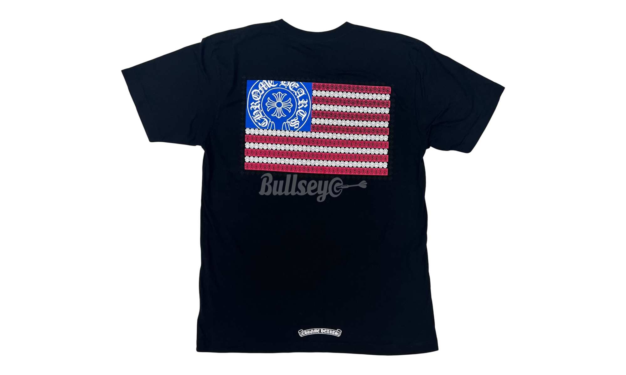Chrome Hearts American Flag Black T-Shirt-Bullseye Sneaker Boutique