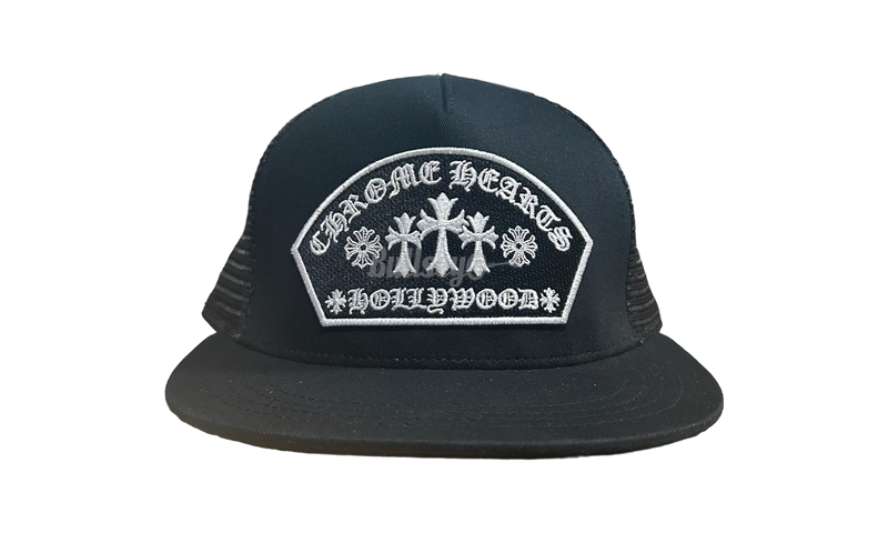 Chrome Hearts Arch Hollywood Cross Black Trucker Craig hat-Urlfreeze Sneakers Sale Online
