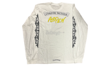 Chrome Hearts Aspen Scroll Logo White Longsleeve T-Shirt-Bullseye Sneaker quilted Boutique
