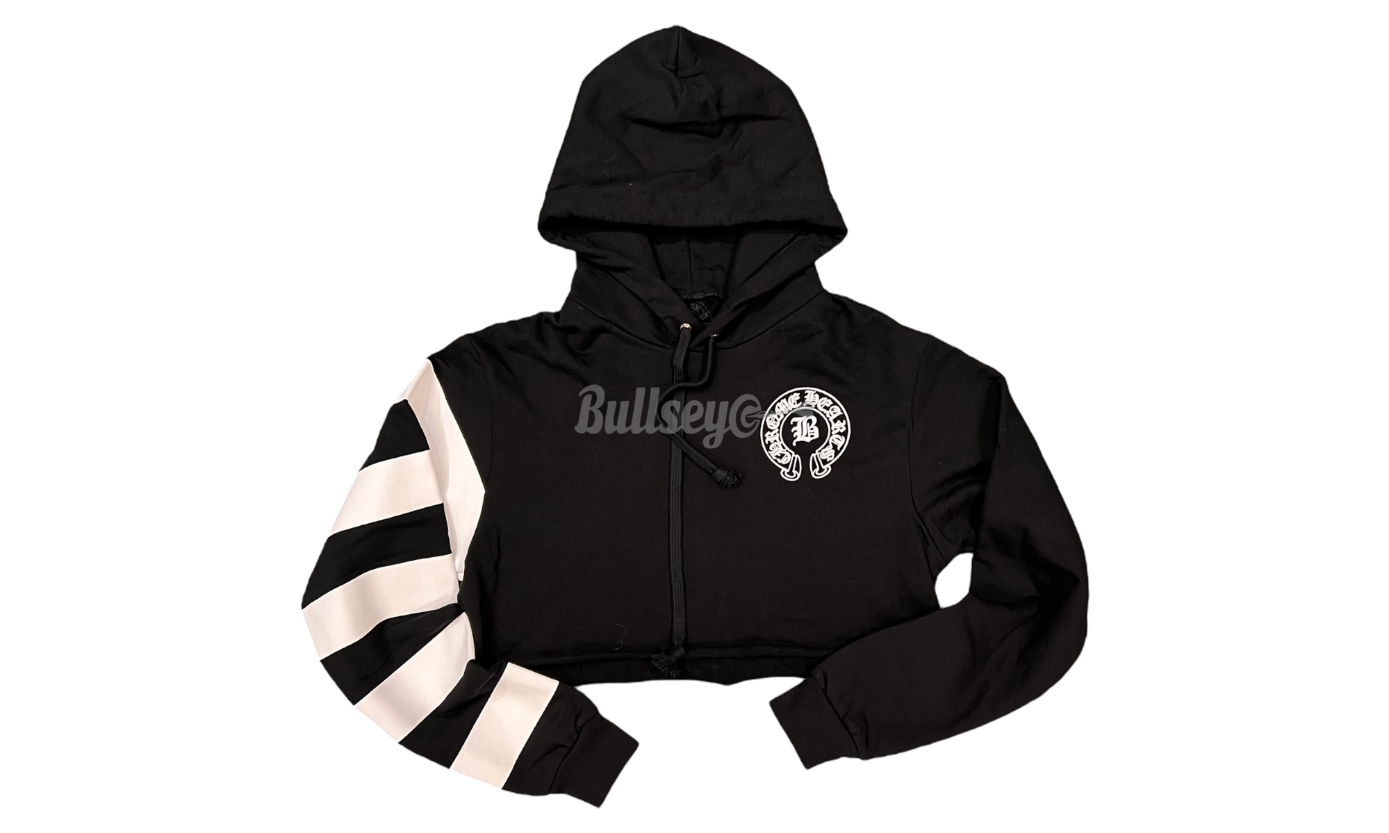 Chrome Hearts Bella Hadid Cropped Hoodie-Bullseye Sneaker Boutique