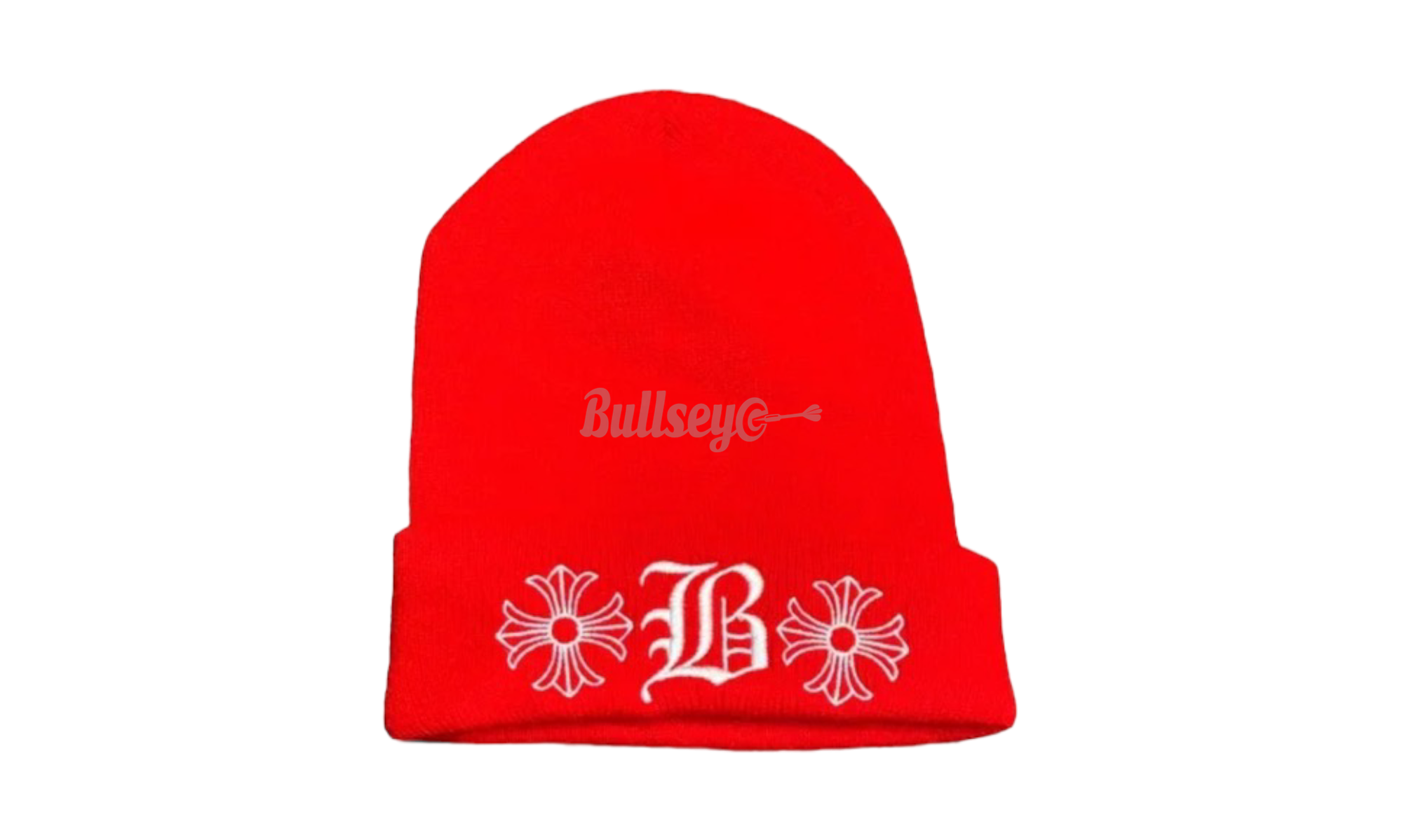 Chrome Hearts Bella Hadid Red Beanie-Bullseye Sneaker Boutique