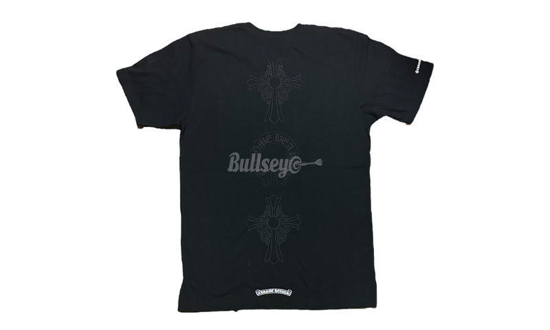 Chrome Hearts Black Cross Horseshoe T-Shirt-Bullseye Sneaker When Boutique